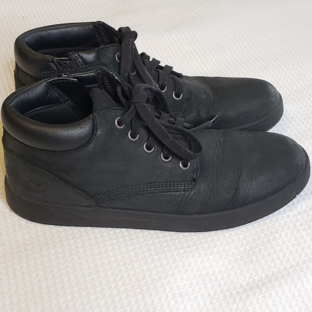 Timberland Youth Boys 6 US 39 EUR Davis Square Zip Chukka Sneaker Boot